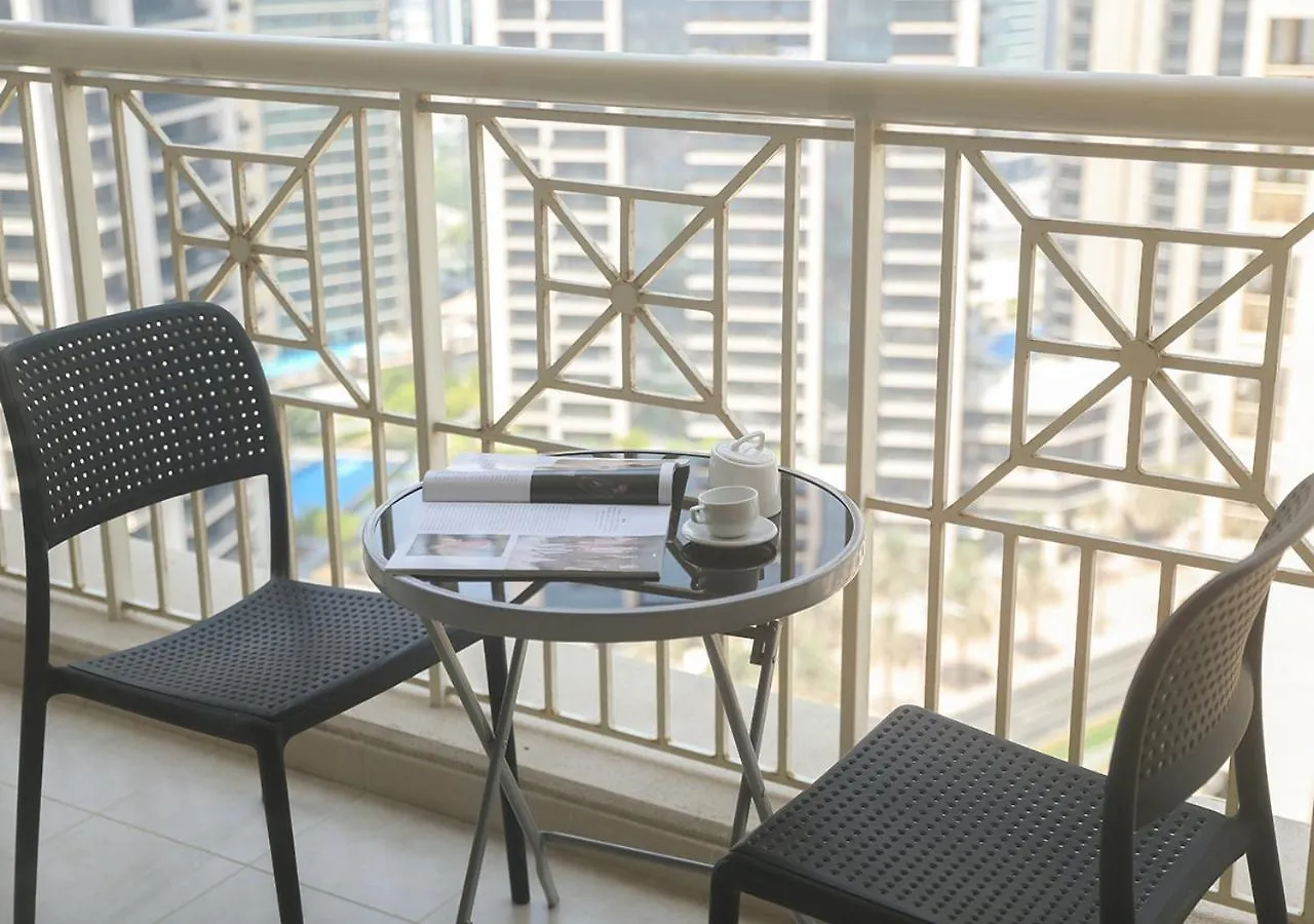 Nasma Luxury Stays - Fancy Apartment With Balcony Near Burj Khalifa Dubai